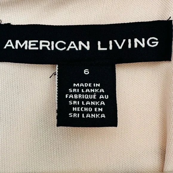 New American living floral mini dress belted - Picture 6 of 7